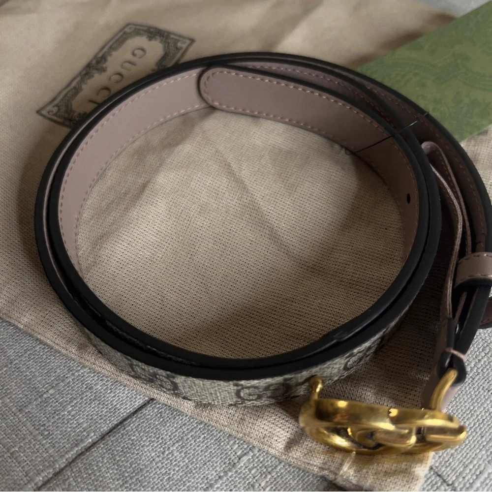 NWT Gucci GG Marmont Thin Belt sz 85/34 - Picture 4 of 8